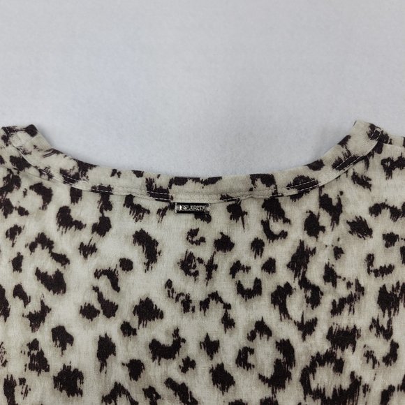 St John Leopard Print Women's Top Sz S - Picture 8 of 8